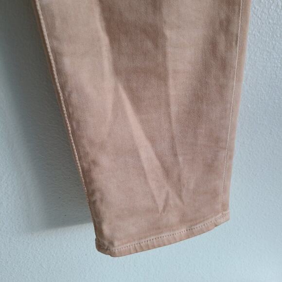 AG Adriano Goldschmied Prima Crop Mid Rise Tan Cigarette Crop Ankle Jean Size 29 - Picture 3 of 12